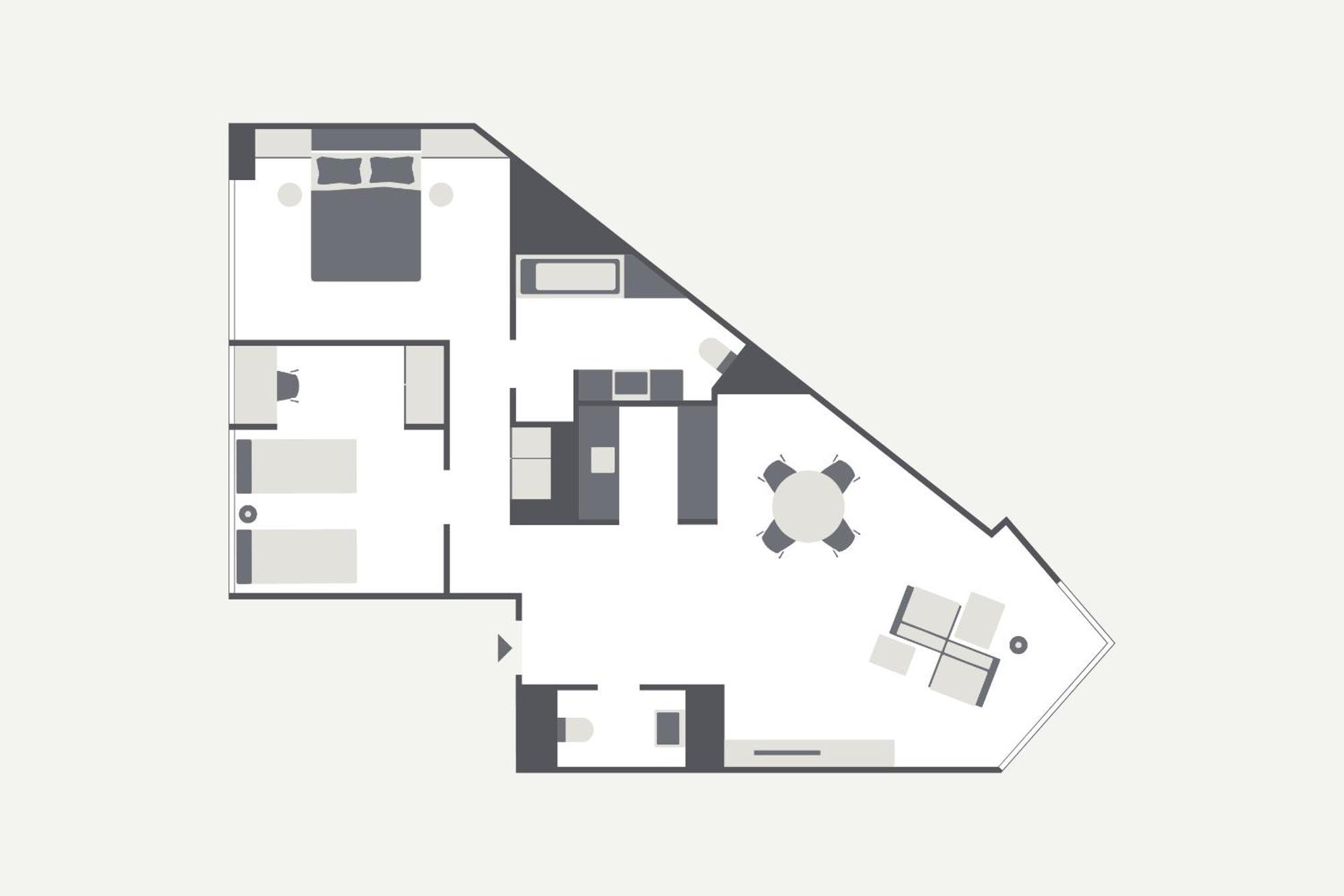 Ema House Hotel Suites Zurique Quarto foto